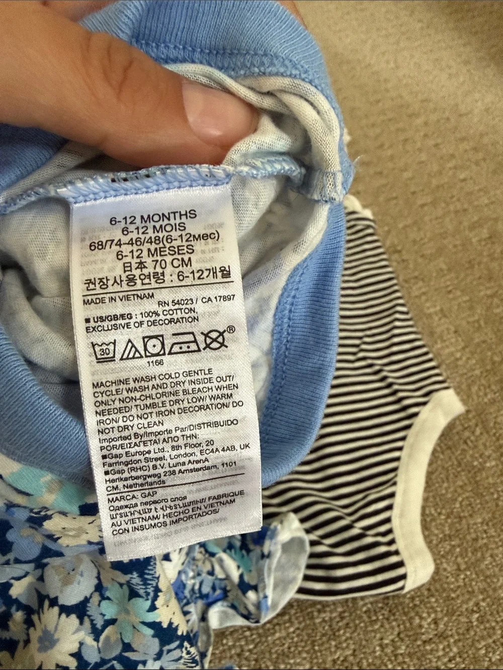 GAP contains body